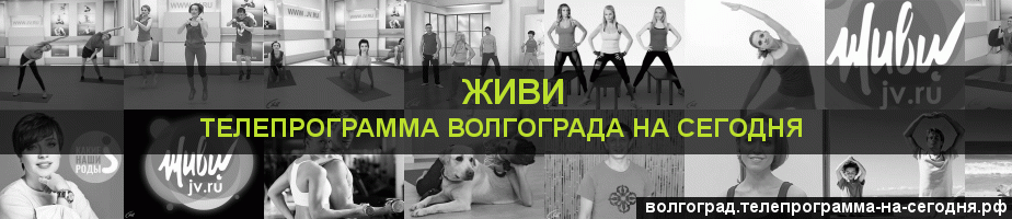 Телепрограмма на сегодня канала Живи, Волгоград